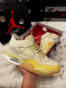 Air Jordan 4 Off-White Sail - 2