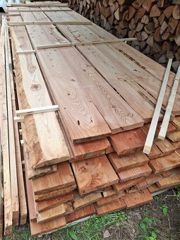 Suchá modřínová prkna 30x155mm - 2