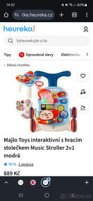 Interaktivní chodítko 2v1 - 2