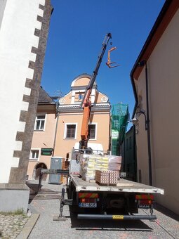 Autodoprava s hydraulickou rukou - 2