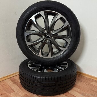 MAZDA CX-5 5x114,3 R19 ET50+LETNÍ 225/55R19 7mm - 2