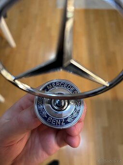 Mercedes ZNAK novy - premium chrom - 2