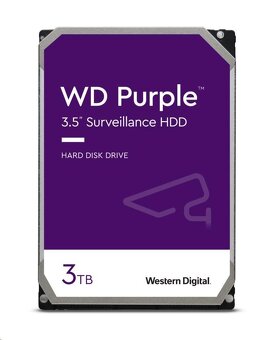 WD PURPLE WD33PURZ 3TB, SATA III 3.5", 256MB, 175MB/s, Low - 2