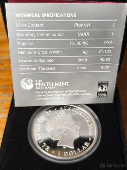 1 Oz stříbrná mince 2009 Astronomy - 2