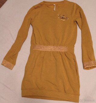 Nádherné třpytivé šaty Cocodrillo vel. 140 cm - 2