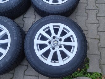 Alu kola 5 x 114,3 zimní pneu 195/65/15 - 2