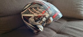 Prodám otevřenou novou moto přilbu Worker V529 velikost M - 2