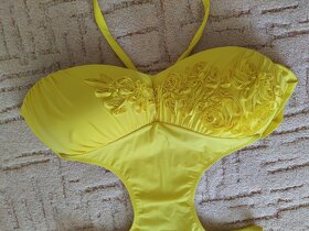 Dámské jednodílné plavky Bonprix 46 (3XL) - 2