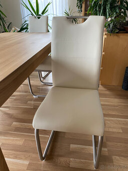 Jídelní HOUPACÍ ŽIDLE NOVE 6ks - 2