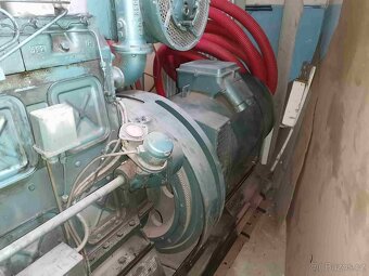 Generátor, elektrocentrála ČKD 6S160 - 2