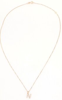 Přívěsek z 18kt růžového zlata s diamanty - 2