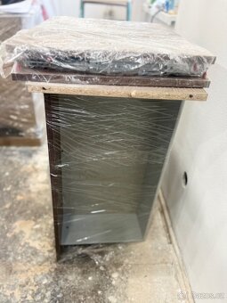 Koupelnová skříňka pod umyvadlo 80cm závěsná - 2