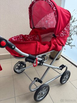 Dárek na Vánoce pro holky- kočárek - 2