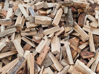 Palivové dřevo tvrdé DUB JAVOR JASAN... štipaný - 2