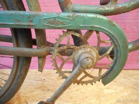 HISTORICKÉ KOLO BICYKL PHÄNOMEN GUSTAV HILLER ZITTAU NA RENO - 2