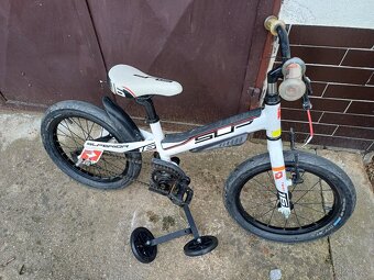 Dětské kolo 16" bílé - 2