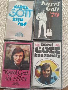 Karel Gott - rarity - 4x kazeta, 2x vinyl - Melodia - vzacne - 2