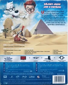 Blu-Ray 2D + 3D - Dobrodružství pana Peabodyho & Shermana - 2
