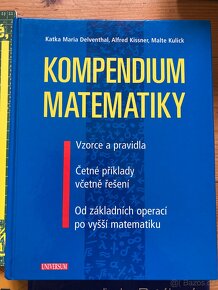 Matematika učebnice, pravidla českého pravopisu - 2