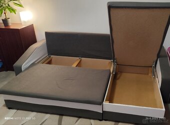 PRODÁM Rozkládací rohovou sedací soupravu HEWLET model 2 - 2