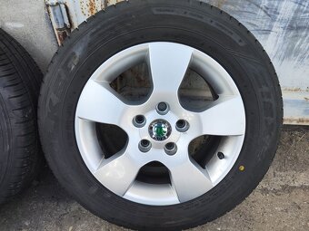 15"letní alu sada Helios 5x112 origo Octavia 2 Golf 6 5 - 2