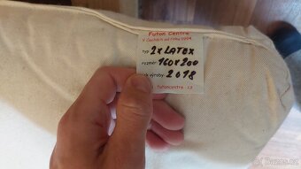 Futon matrace 160x200 (double latex) - 2