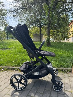 CYBEX Balios S Lux 2024 Moon Black + COT S Lux + autosedačka - 2