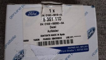 Ford logo originál nové 115 x 48 mm - 2