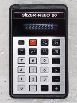 Silver Reed 80 Seiko - Retro kalkulačka - 2