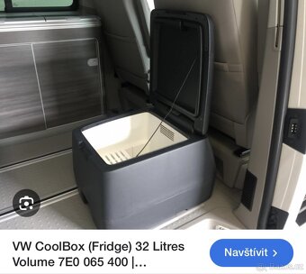 Lednice (coolbox) 32l originál Transporter T5 Multivan - 2