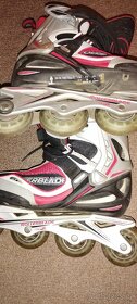 in-line brusle Rollerblade, vel. 38 + chrániče - 2