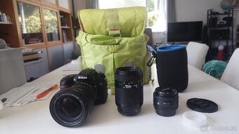 D7100 Nikon vč. 3 objektivů - 2