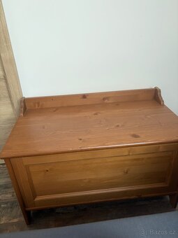 Truhla ikea dřevěná Leksvik - 2