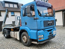 ramenový kontejner MAN TGA 430 euro 4 ,610 tkm,manuál - 2