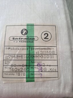 Bílé prostěradlo 2 ks - 2