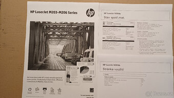 HP Laserjet M203DN | Duplex | LAN | nový toner a válec - 2