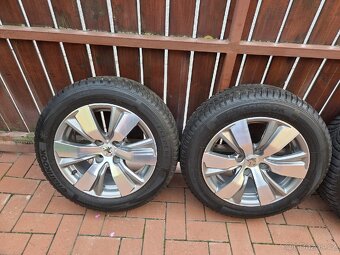 KRÁSNÁ ORIGINAL ZIMNÍ SADU ALU KOL PEUGEOT 2008 - 2