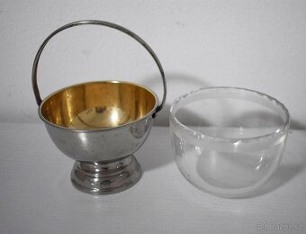 Starožitná miska na cukr / Art Nouveau - 2