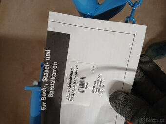 Eurokreft vozík na tlakové nádoby. - 2