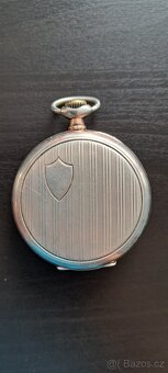 Stříbrné kapesní hodinky Omega cal. 40.6 L - 2