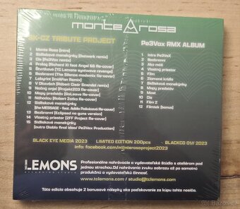 Prodám 2CD Monte Rosa ‎– Reloaded Project : RARITA z 2023 - 2