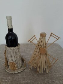 Stojan na víno - mlýn - 2