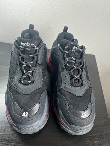 Balenciaga triple S black and purple - 2