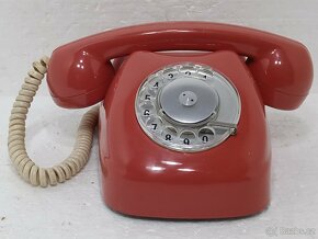 Retro telefon Tesla 3FP12044 - 1979 - ČSSR - 2