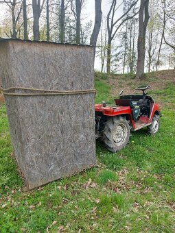 Japonský malotraktor Hinomoto JF 1, 4x4, sleva - 2