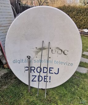 Satelitní parabola offset, lamino PTT Telecom + natáčení - 2