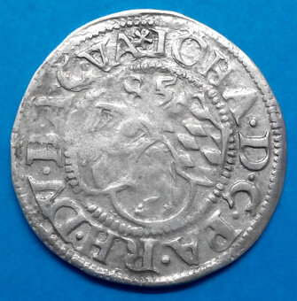 Stříbrná mince r. 1585 Rudolf II. - 2