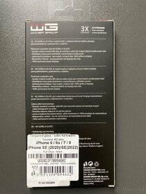 Tvrzené sklíčko na iPhone 6 / 7 / 8 / SE 2020 / SE 2022 - 2