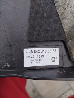 Kryt motoru a642 350 cdi - 2