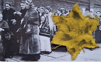 Židovská hvězda z 2. světové války - Davidova hvězda - 2